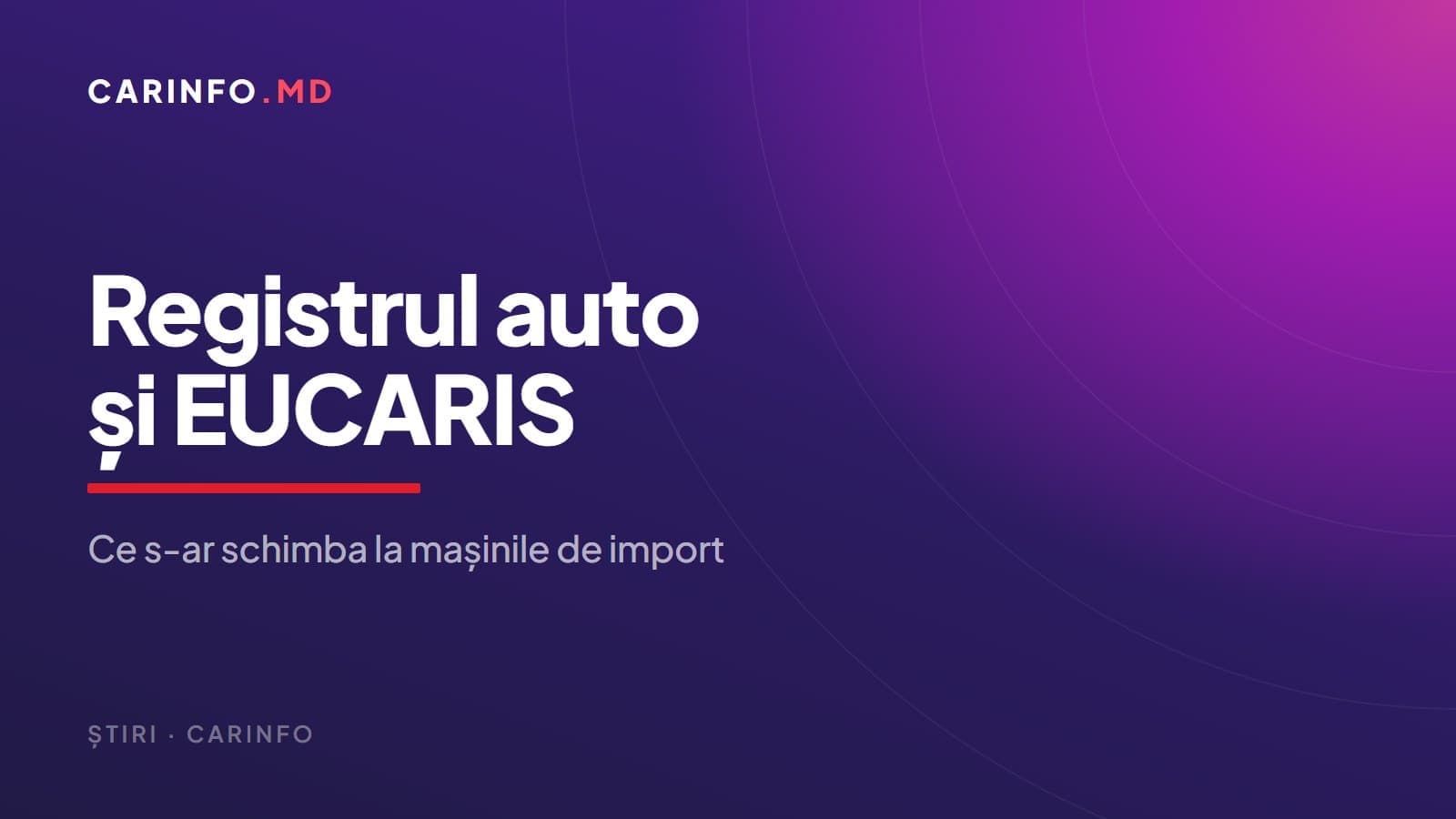 Moldova vrea să-și lege registrul auto la EUCARIS. Ce s-ar schimba la mașinile de import
