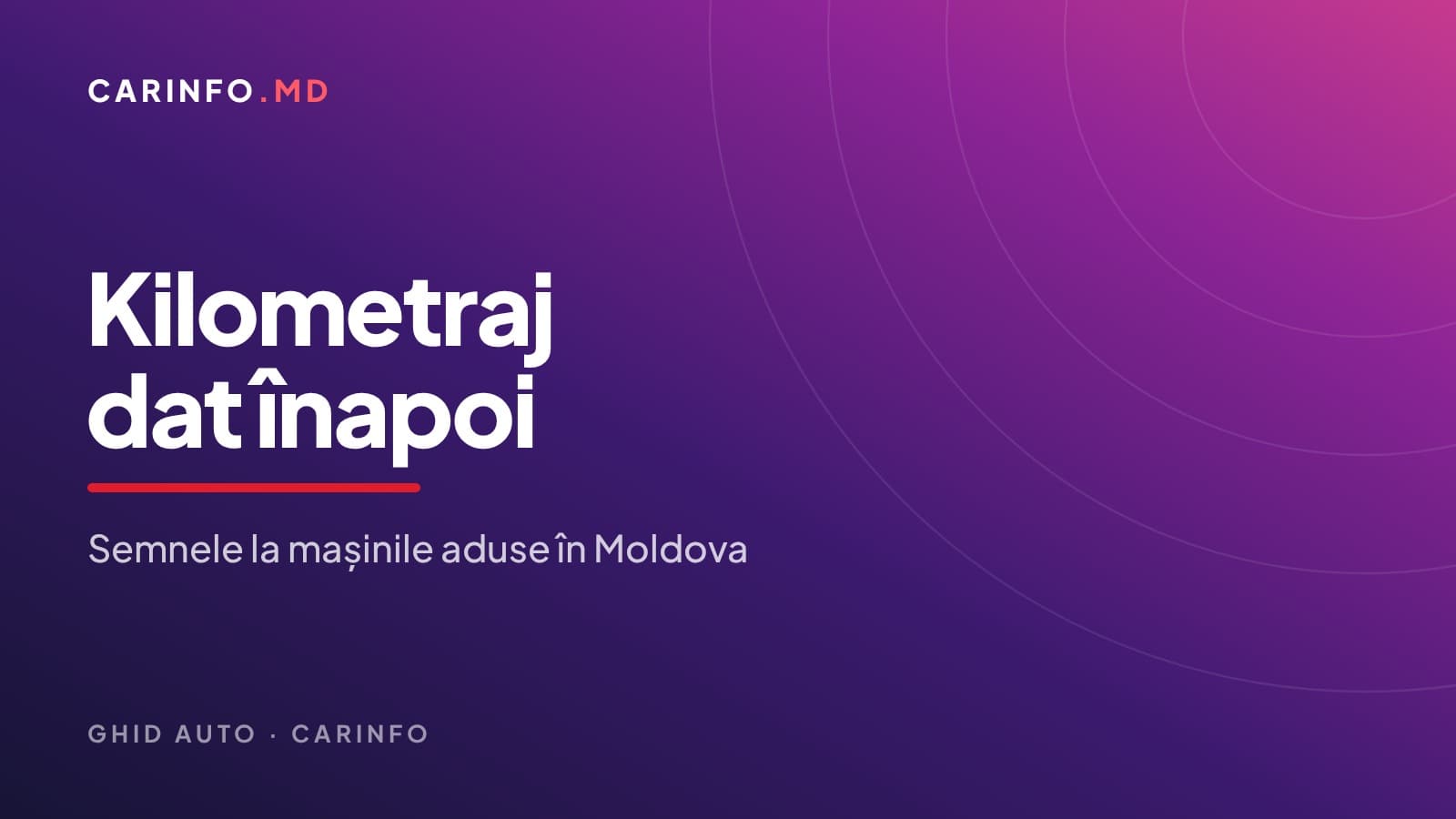 Kilometraj dat înapoi la mașinile aduse în Moldova: ce se știe și cum cauți semnele