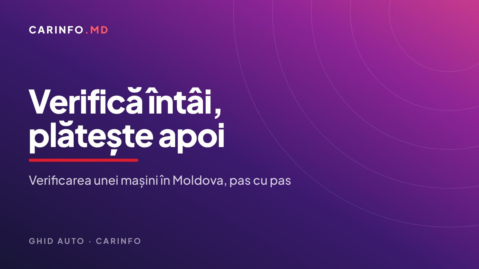 Cum verifici o mașină în Moldova înainte de avans: ASP, BNM și codul VIN